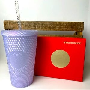 STARBUCKS Grande Studded Icy Bling Cold Tumbler